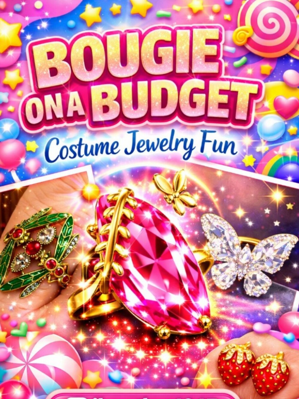 Jewelry Show Iced Out - Silver Gold Bougie On A Budget